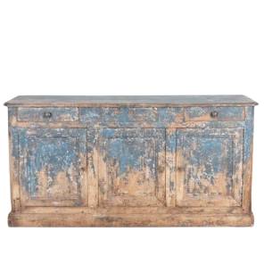 A 19th Century French Painted Sideboard